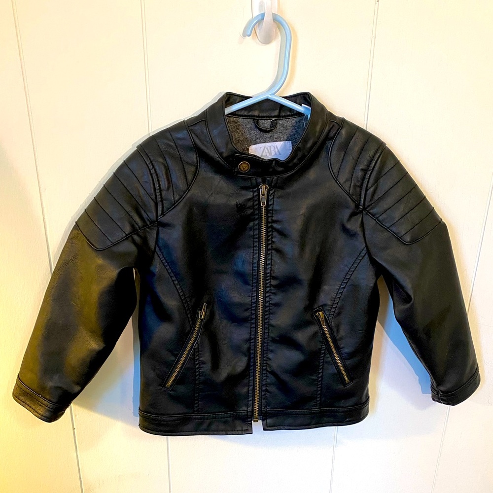 Zara Baby Leather Jacket